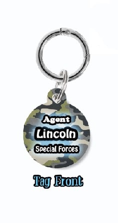 Camo Dog Tag