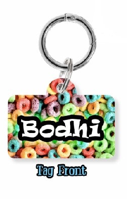 Fruit Loop Dog Tag