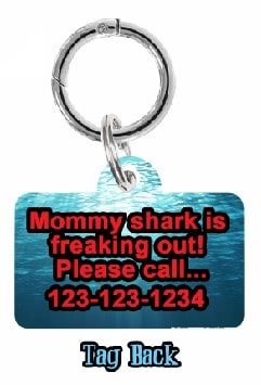 Shark Dog Tag