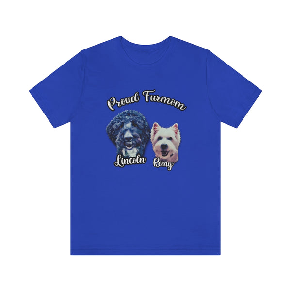 Digitally Designed Pet Portrait T-shirt