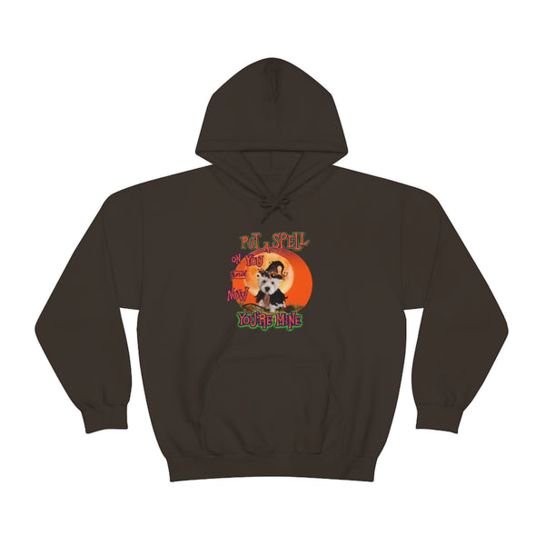 Westie Witch Halloween Hoodie