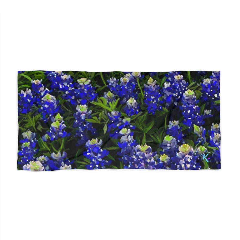 Bluebonnet Beach Towel