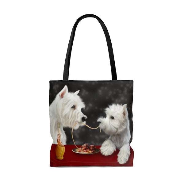 Bella Notte Westie Tote Bag