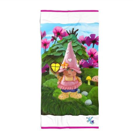 Gnome Sweet Gnome Beach Towel