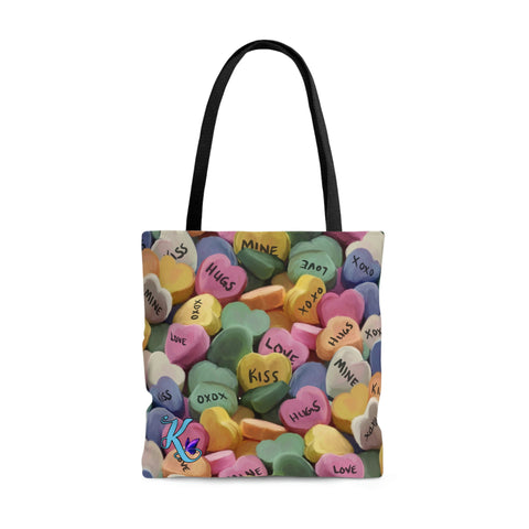 Candy Heart Tote Bag