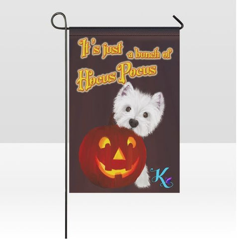 Jack O' Westie Garden Flag 12" x 18"