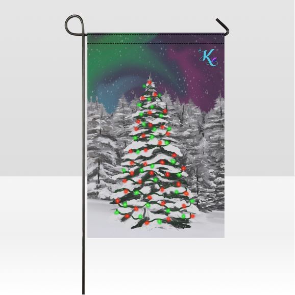 Northern Lights Garden Flag