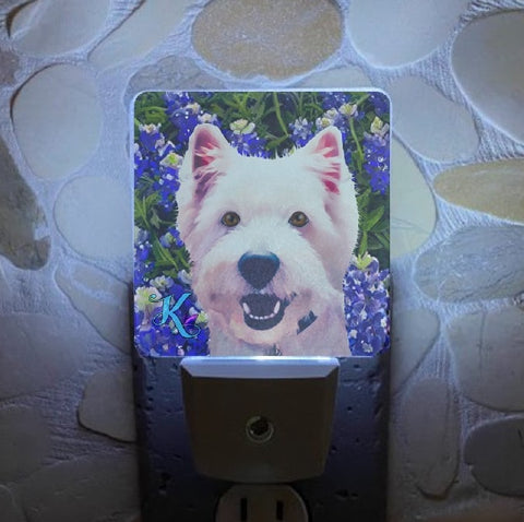 Digitally Designed Pet Portrait Nightlight