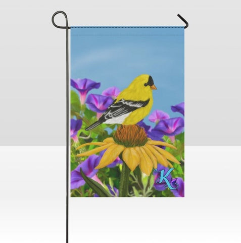Goldfinch Garden Flag