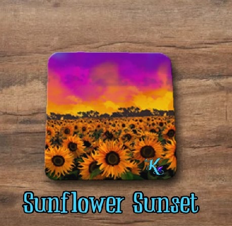 Flower Coasters (4 pack) - Mix and Match