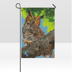 Wise One Owl Garden Flag