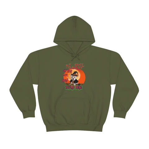 Westie Witch Halloween Hoodie