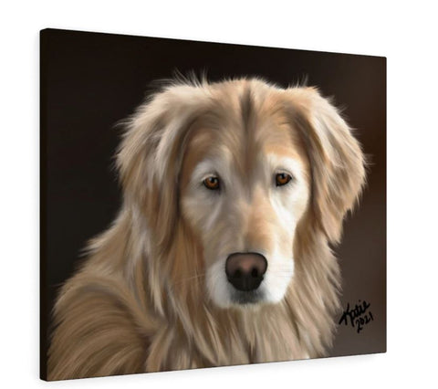 Original Pet Portrait - Canvas Gallery Wrap