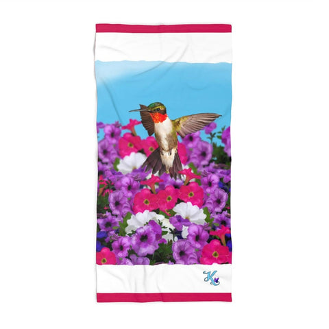 Hummingbird Beach Towel
