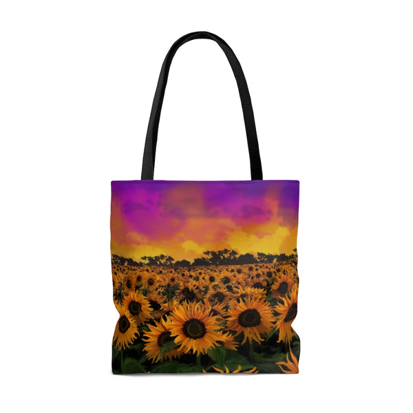 Sunflower Sunset Tote Bag