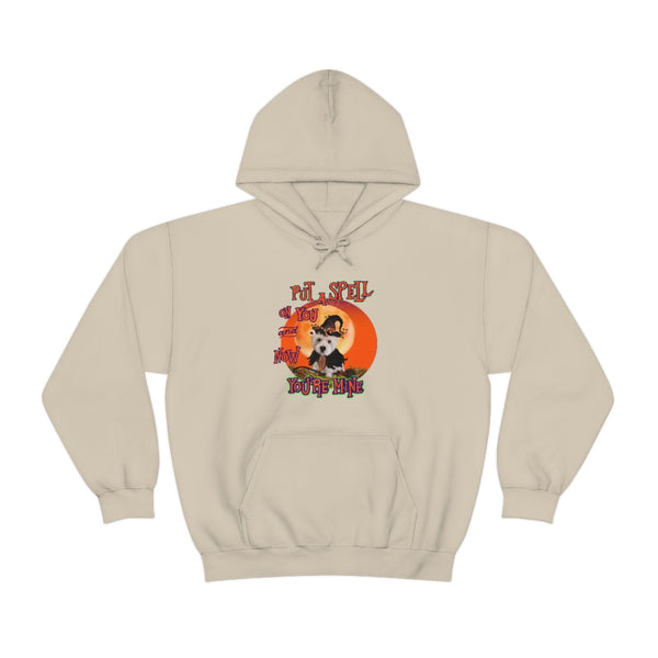 Westie Witch Halloween Hoodie