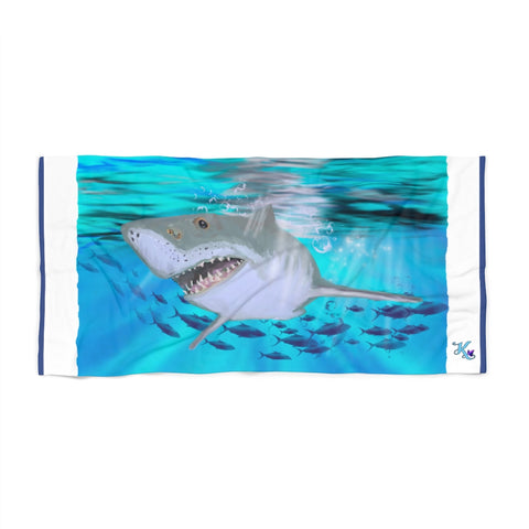 Great White Shark Beach Towel