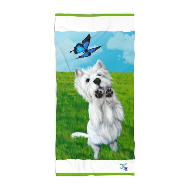 Henlo Fren Beach Towel